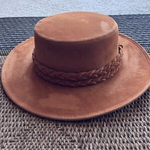 ASN Brown Eyed Girl Hat Western/Boho Style Wide-Brim Hat